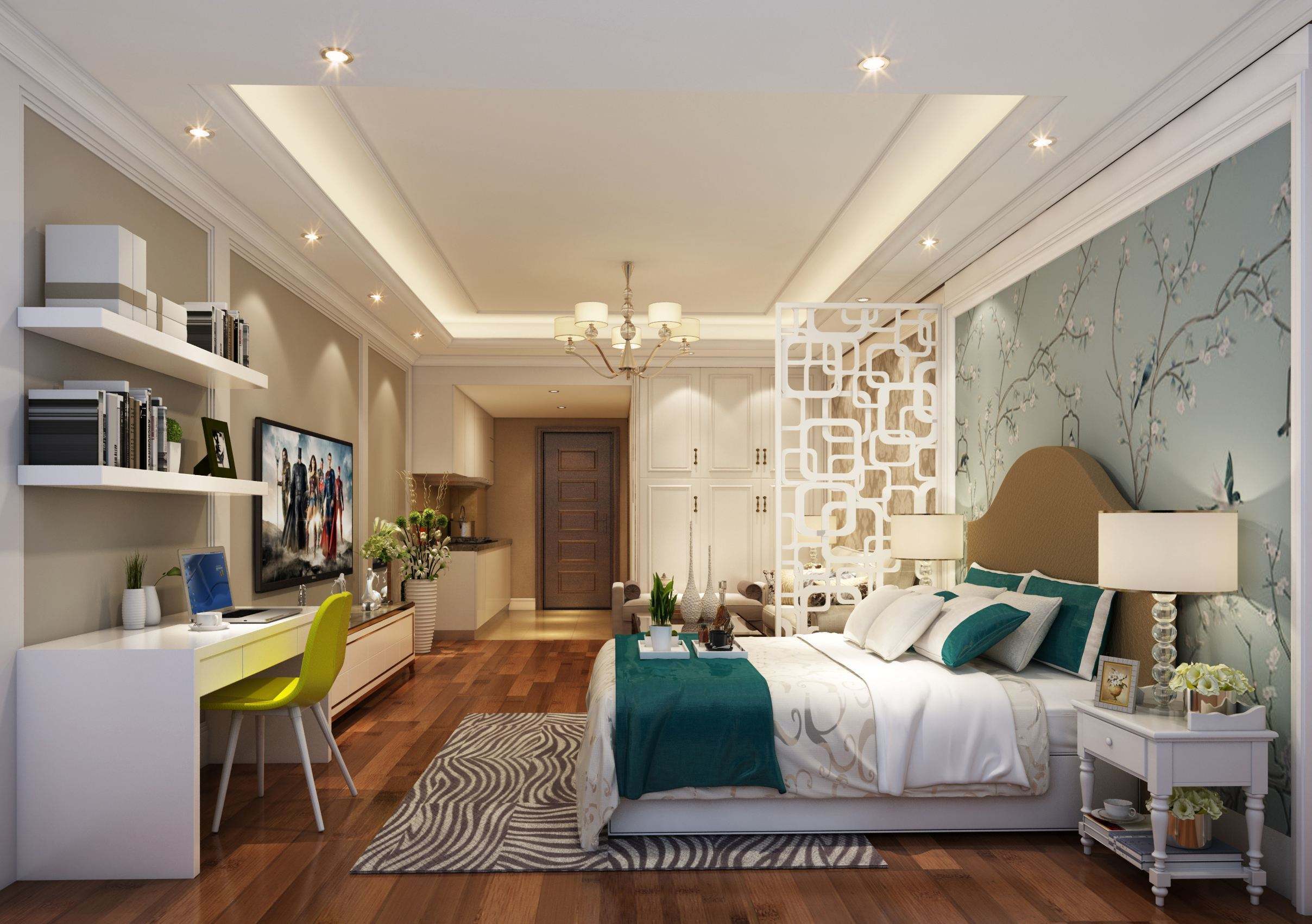 公司辦公室墻壁裝修實(shí)施方案-健明迪裝修